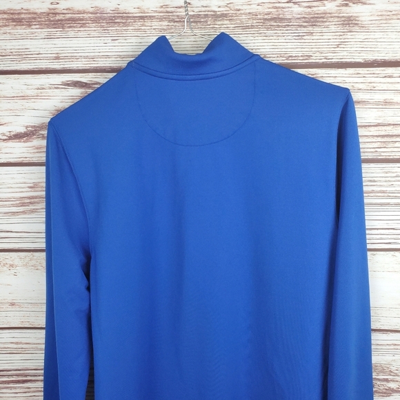 Vineyard Vines Preformance Boys XL 18 Blue/Yellow 1/2 Zip Pullover Shirt Top - Picture 7 of 8